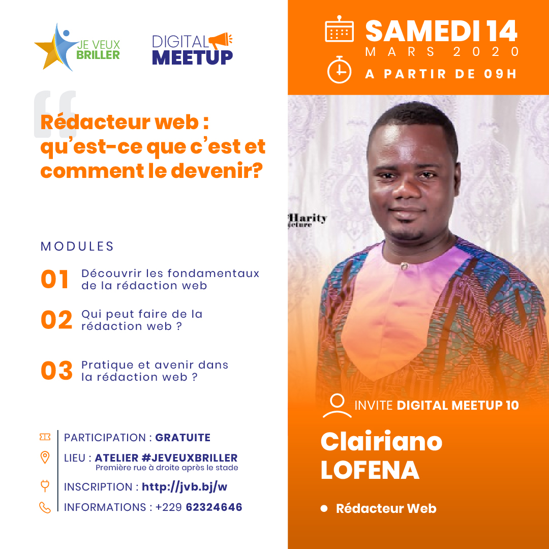Digital Meetup 10 : comment devenir rédacteur web ?