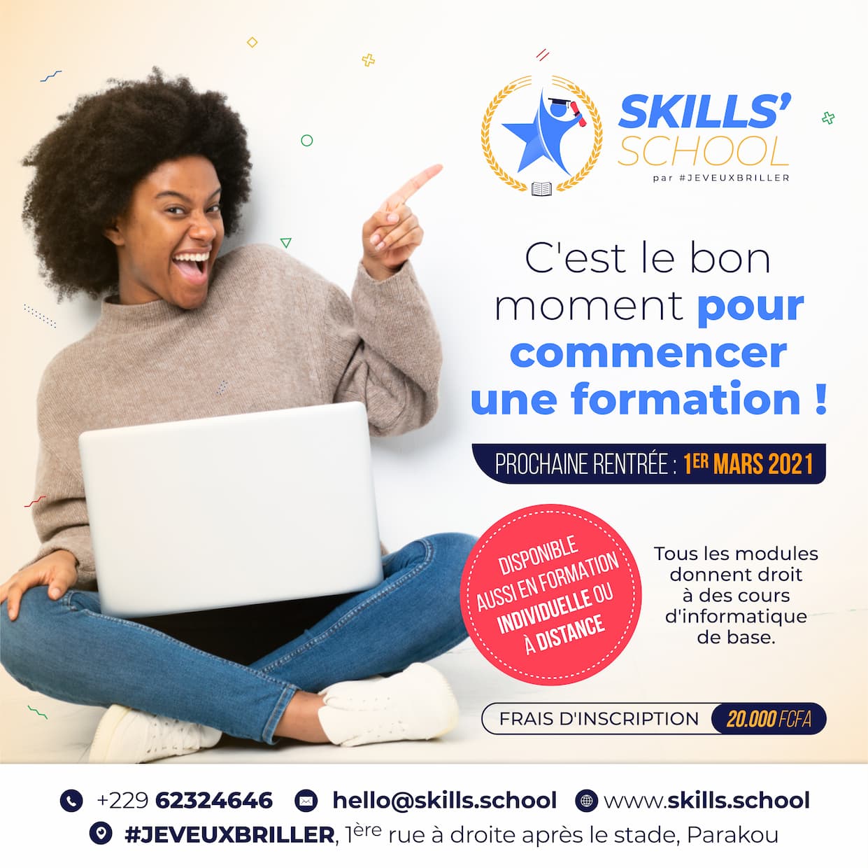Skills'School : La deuxième rentrée 2020/2021 bientôt là !