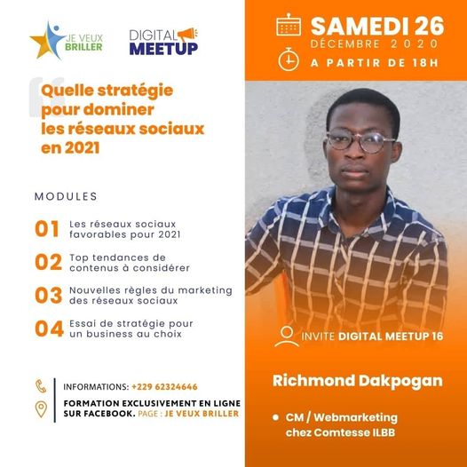Digital Meetup 16 : Quelle stratégie pour dominer les réseaux sociaux en 2021
