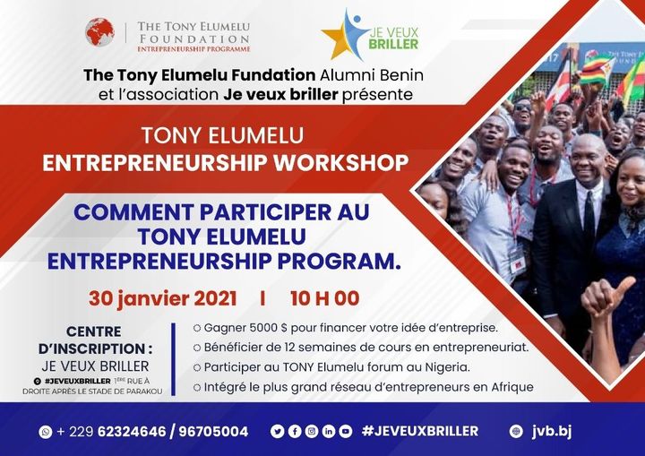 Comment participer au Tony Elumelu Entrepreneurship Program